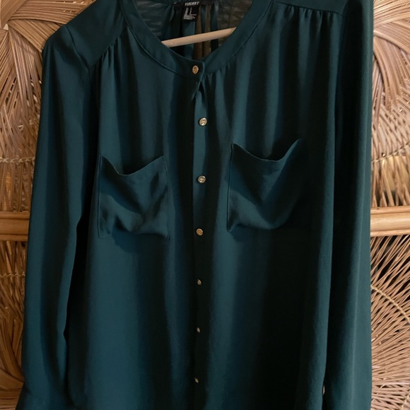 Emerald blouse - Picture 2 of 6